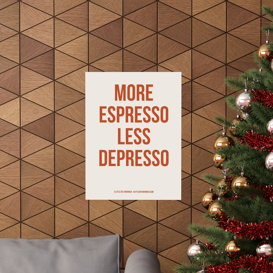 More Espresso Less Depresso — The Kitchen Print