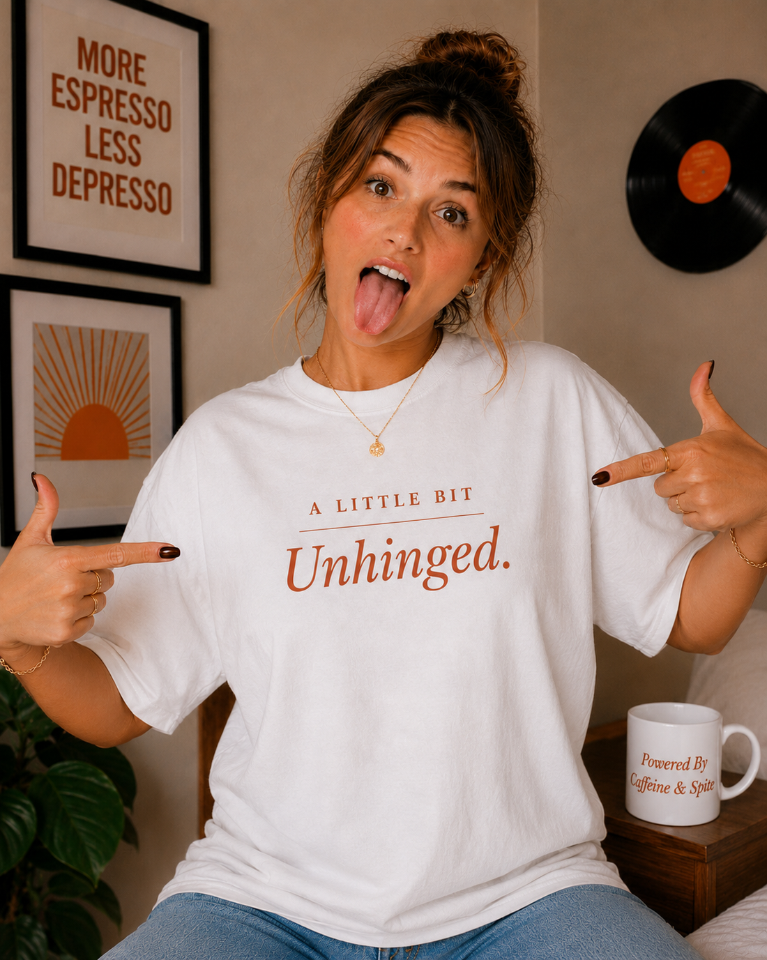 The Unhinged Tee.